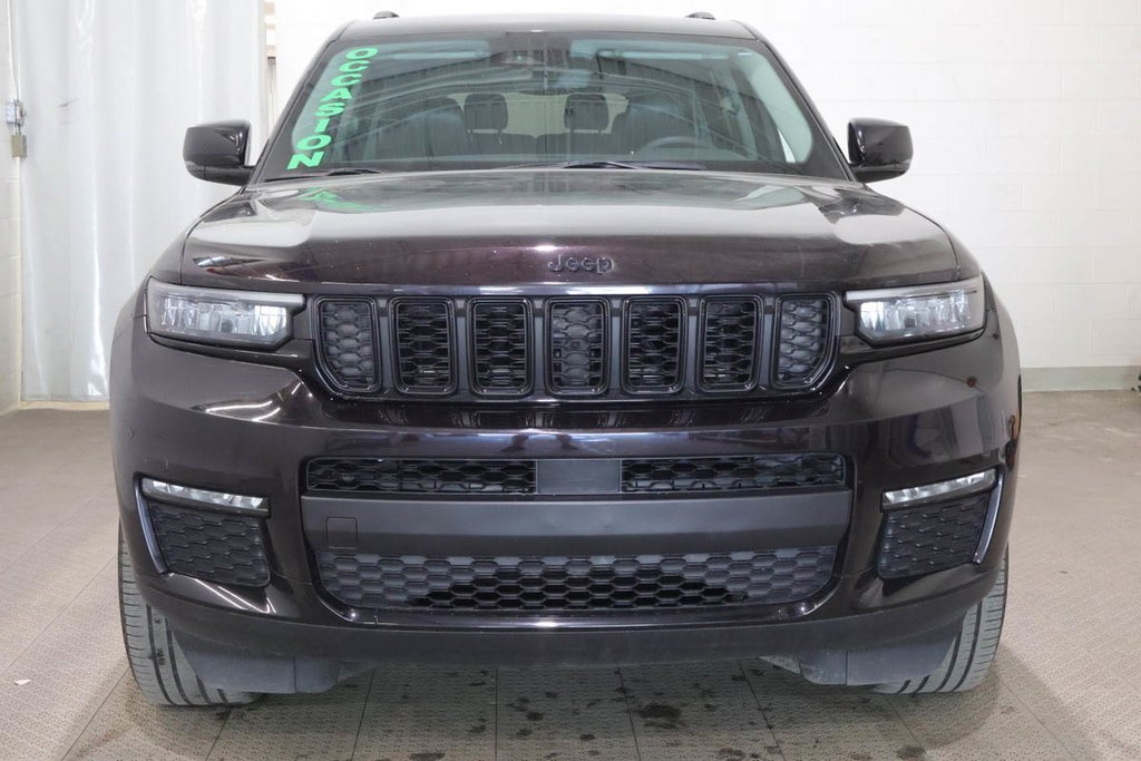 Jeep Grand Cherokee L LIMITED + 4X4 + ALLURE NOIRE + CUIR + DEMARREUR 2023 à Terrebonne, Québec - 2 - w1024h768px