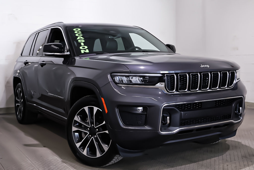 Jeep Grand Cherokee OVERLAND + 4X4 + TOIT NOIR 2023 à Terrebonne, Québec - 1 - w1024h768px