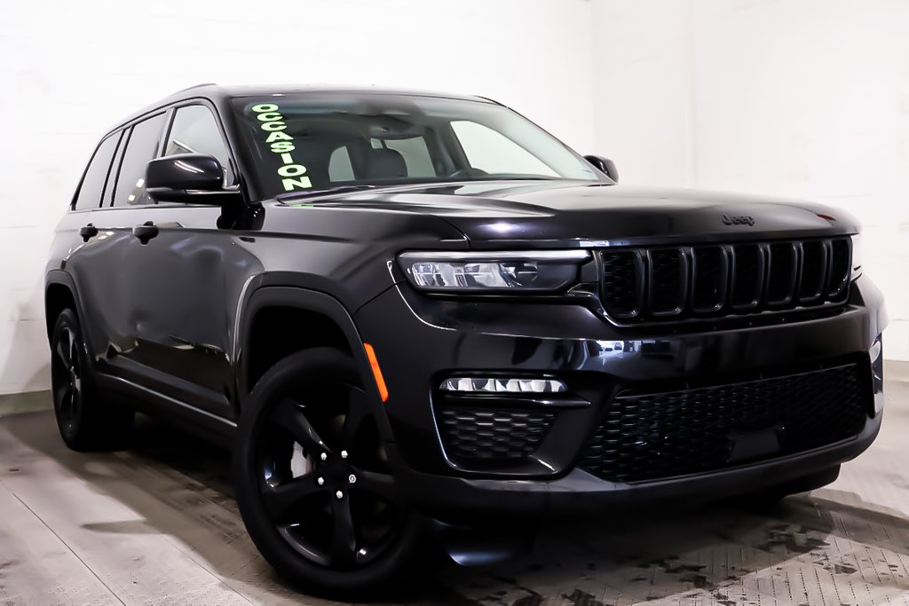 Jeep Grand Cherokee LIMITED + 4X4 + V6 3.6L + ALLURE NOIRE 2023 à Terrebonne, Québec - 1 - w1024h768px