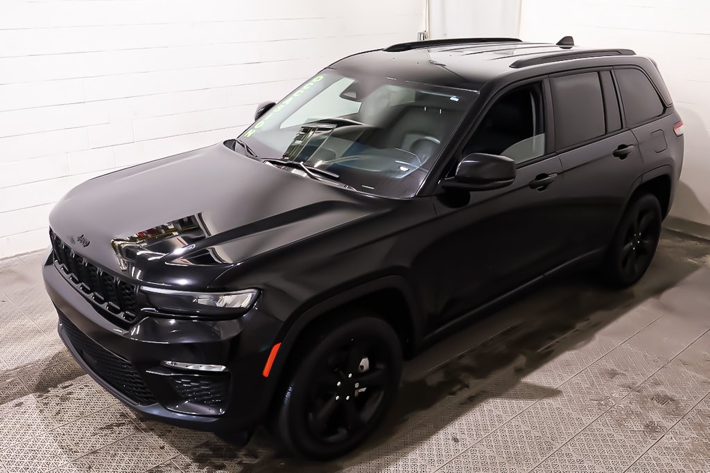 Jeep Grand Cherokee LIMITED + 4X4 + V6 3.6L + ALLURE NOIRE 2023 à Terrebonne, Québec - 3 - w1024h768px