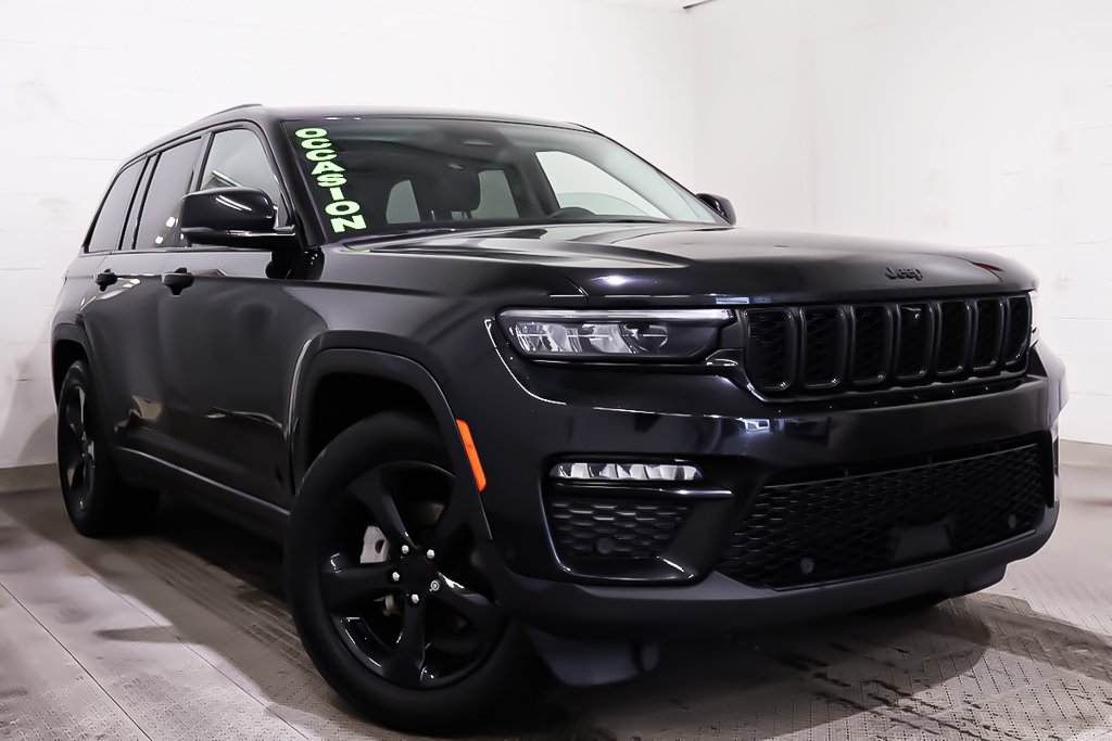 Jeep Grand Cherokee LIMITED + 4X4 + ALLURE NOIRE + V6 3.6L 2023 à Terrebonne, Québec - 1 - w1024h768px