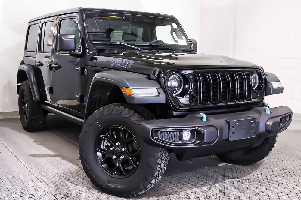 2024 Jeep Wrangler 4xe WILLYS in Terrebonne, Quebec - 1 - w1024h768px