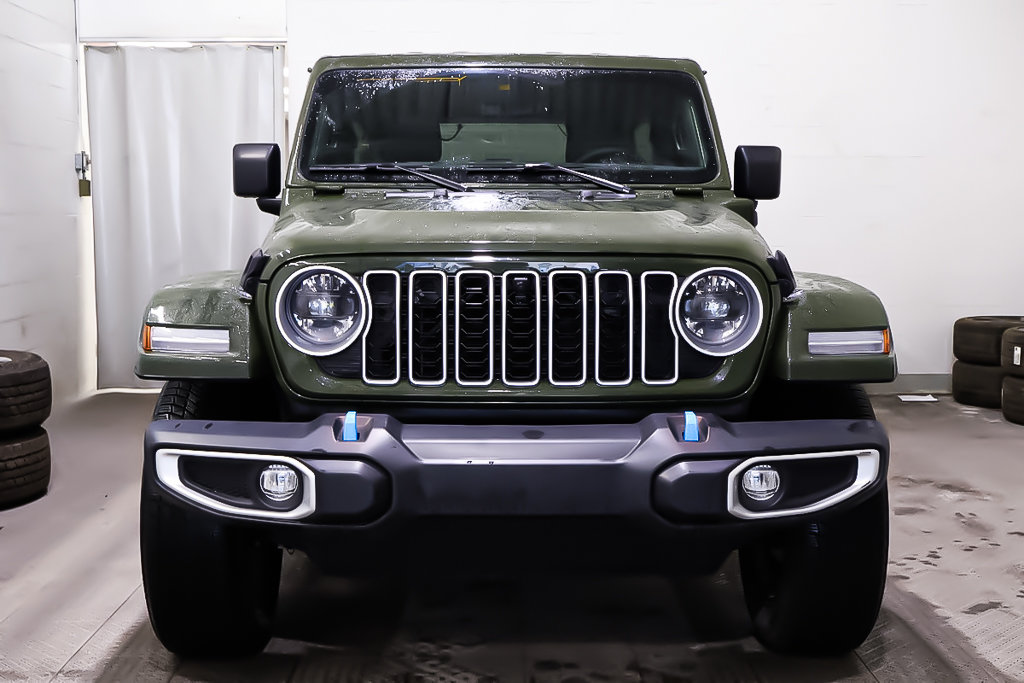 2024 Jeep Wrangler 4xe SAHARA + HYBRIDE + 4X4 + TOIT RIGIDE in Terrebonne, Quebec - 2 - w1024h768px