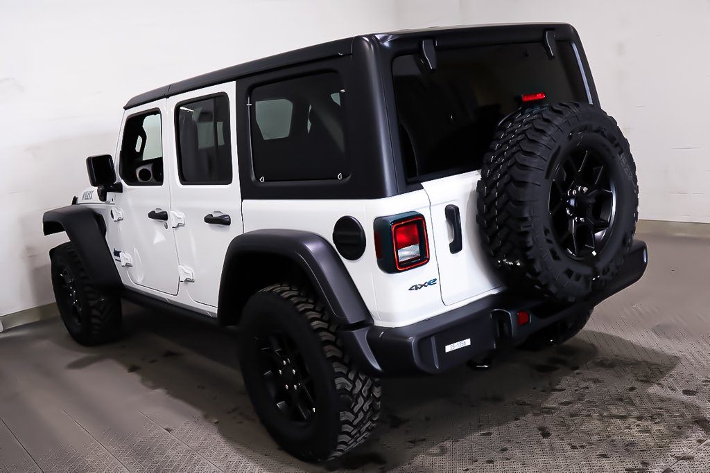 Jeep Wrangler 4xe WILLYS 2025 à Terrebonne, Québec - 4 - w1024h768px