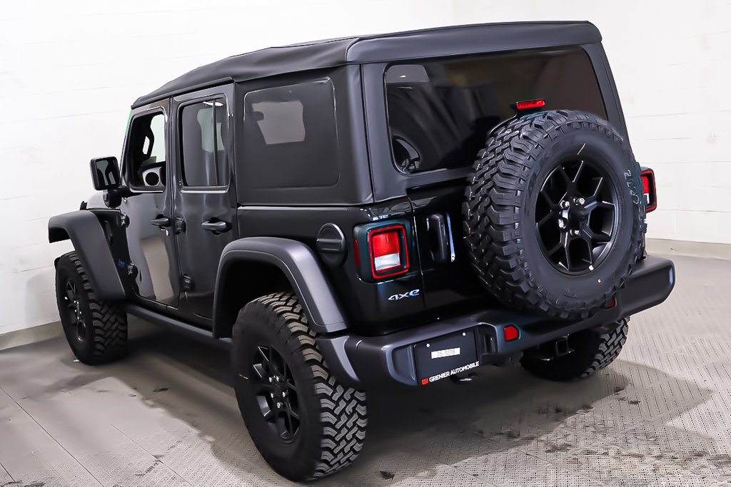 Jeep Wrangler 4xe WILLYS 2025 à Terrebonne, Québec - 4 - w1024h768px