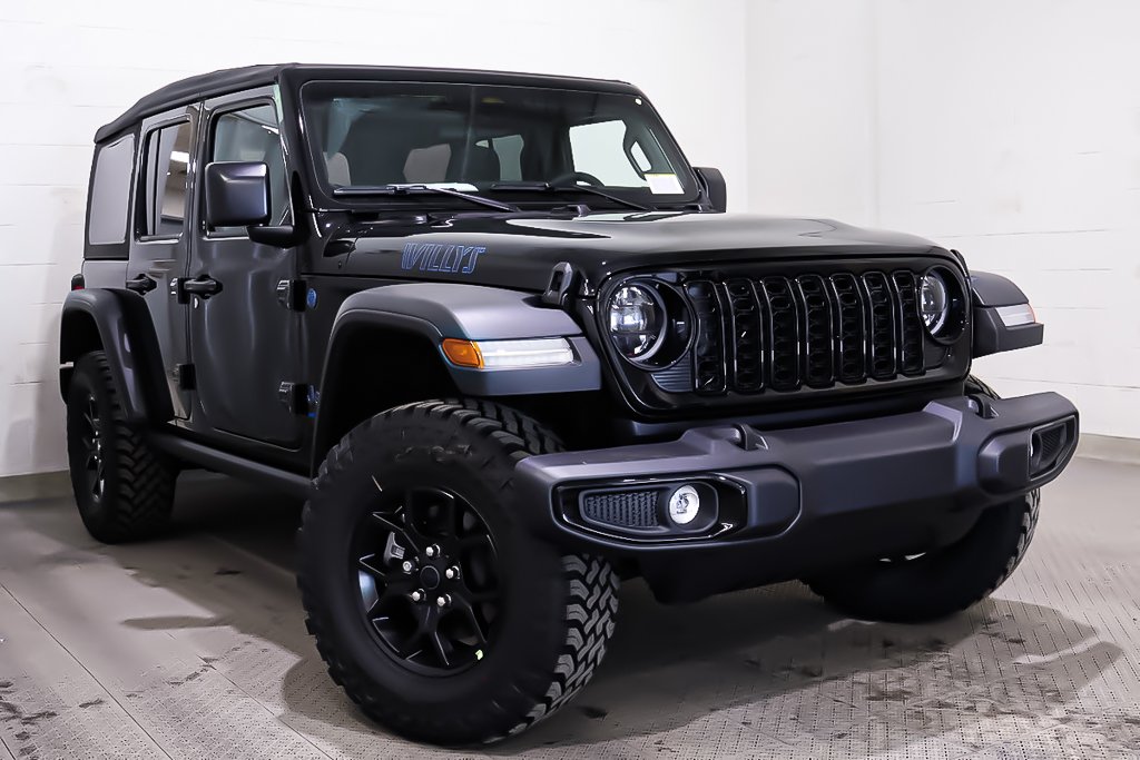 Jeep Wrangler 4xe WILLYS 2025 à Terrebonne, Québec - 1 - w1024h768px