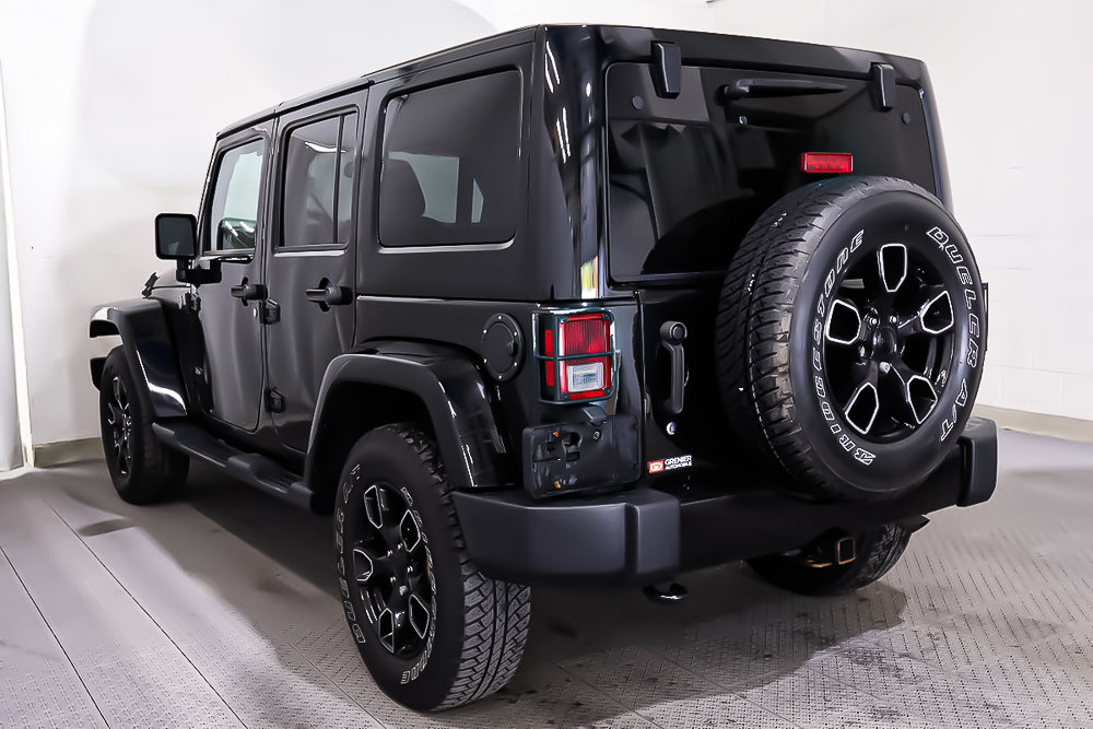 Jeep WRANGLER JK UNLIMITED ALTITUDE + 4X4 + CUIR + NAVIGATION GPS 2018 à Terrebonne, Québec - 5 - w1024h768px