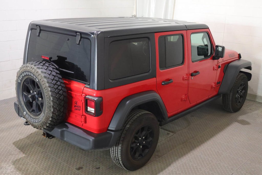 2021 Jeep Wrangler Unlimited WILLYS + 4X4 + TOIT RIGIDE in Terrebonne, Quebec - 7 - w1024h768px