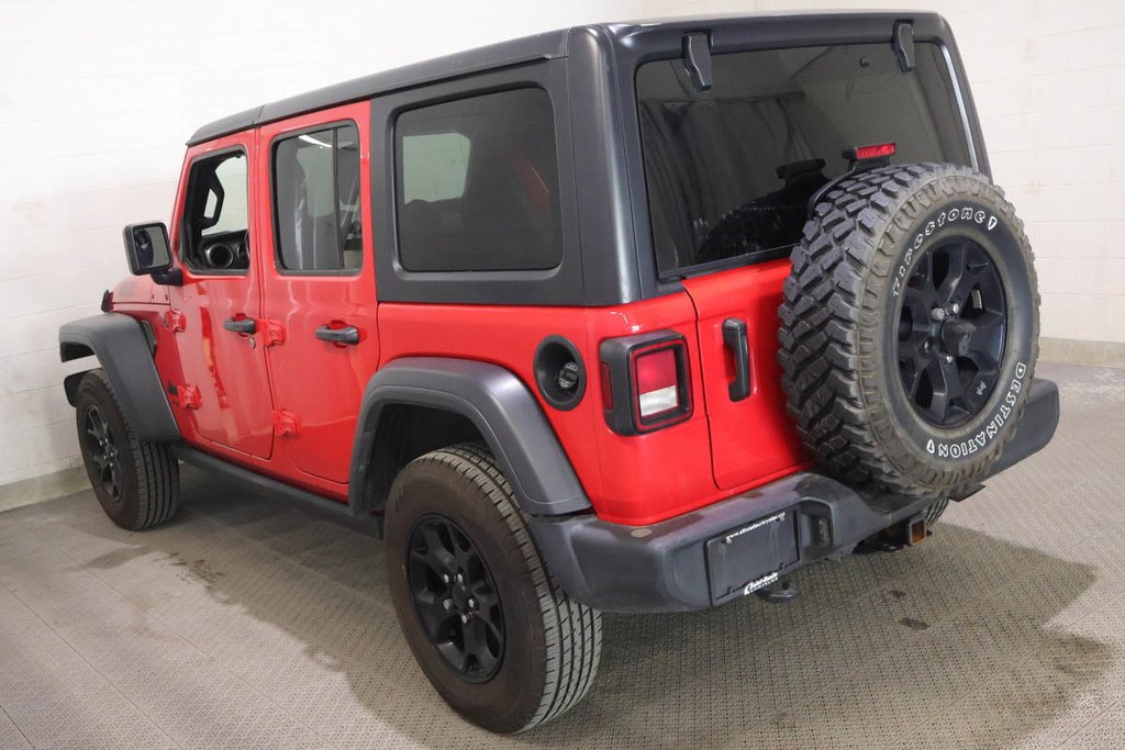 2021 Jeep Wrangler Unlimited WILLYS + 4X4 + TOIT RIGIDE in Terrebonne, Quebec - 5 - w1024h768px