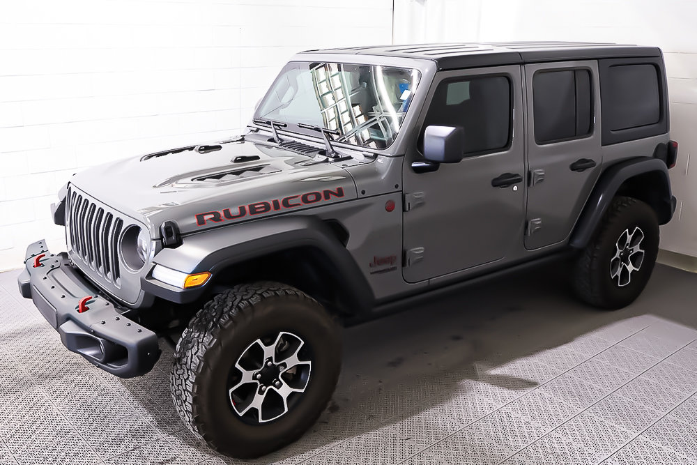 2022 Jeep Wrangler Unlimited RUBICON + 4X4 + CUIR + AUDIO ALPINE in Terrebonne, Quebec - 3 - w1024h768px