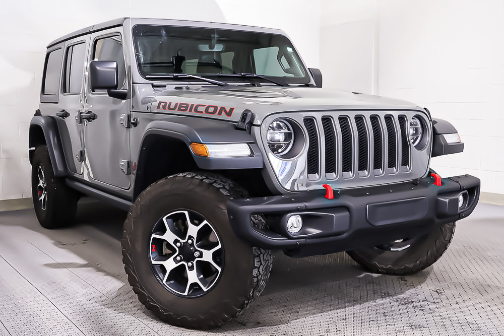 2022 Jeep Wrangler Unlimited RUBICON + 4X4 + CUIR + AUDIO ALPINE in Terrebonne, Quebec - 1 - w1024h768px