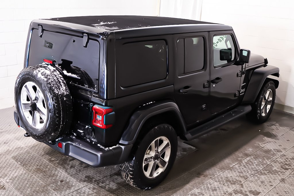Jeep Wrangler UNLIMITED + SAHARA + 4X4 + SKY ONE-TOUCH 2020 à Terrebonne, Québec - 7 - w1024h768px