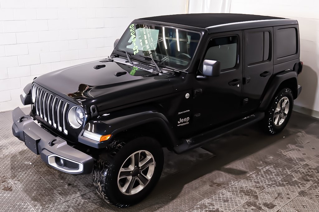 Jeep Wrangler UNLIMITED + SAHARA + 4X4 + SKY ONE-TOUCH 2020 à Terrebonne, Québec - 3 - w1024h768px