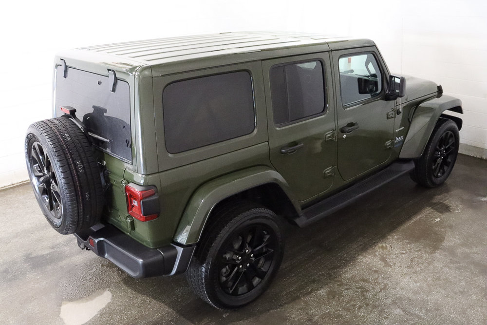2021 Jeep Wrangler UNLIMITED SAHARA + 4XE + CUIR in Terrebonne, Quebec - 7 - w1024h768px