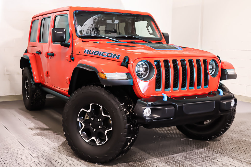 Jeep Wrangler UNLIMITED RUBICON 4XE + 4X4 + CUIR 2021 à Terrebonne, Québec - 1 - w1024h768px