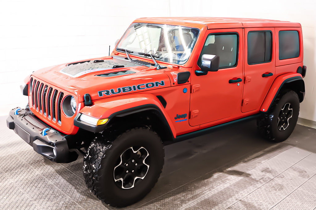 Jeep Wrangler UNLIMITED RUBICON 4XE + 4X4 + CUIR 2021 à Terrebonne, Québec - 3 - w1024h768px