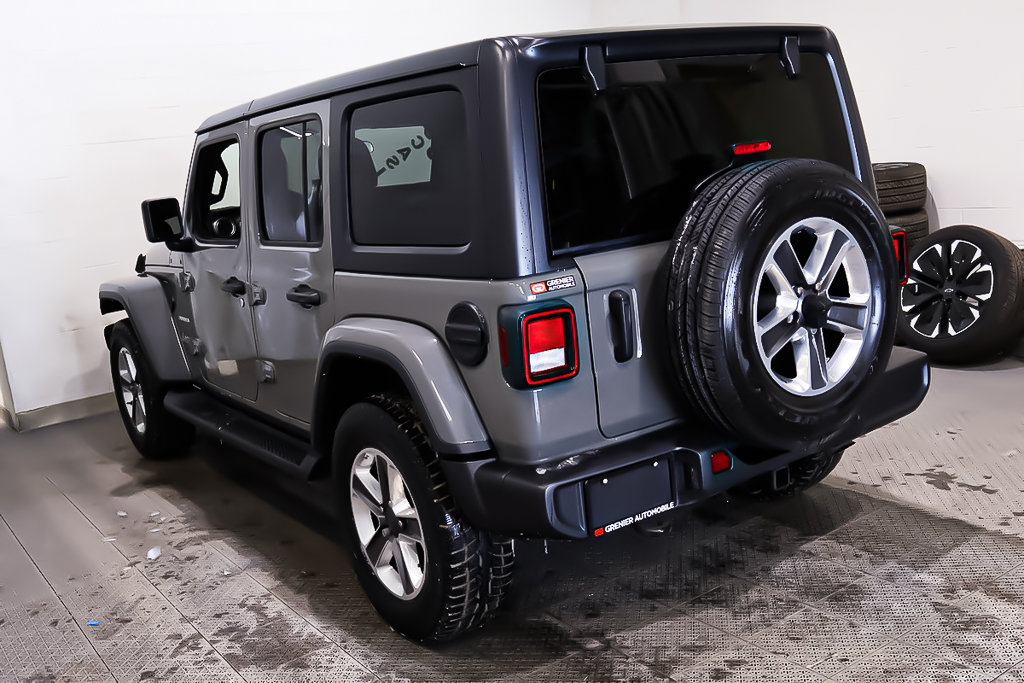 Jeep Wrangler UNLIMITED SAHARA + 4X4 + ENS TECHNOLOGIE 2021 à Terrebonne, Québec - 5 - w1024h768px