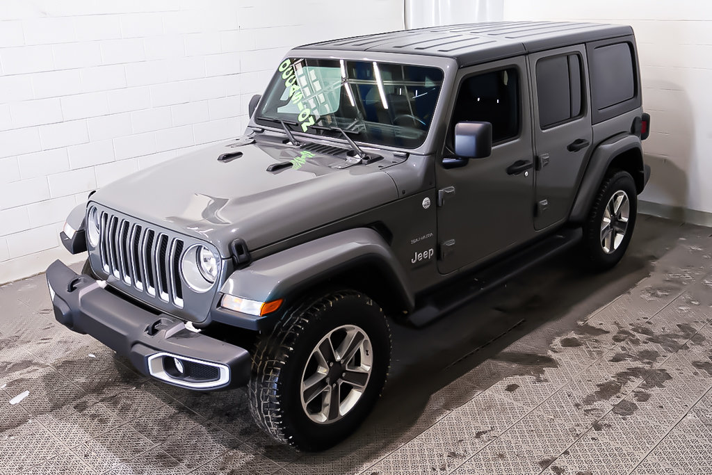 Jeep Wrangler UNLIMITED SAHARA + 4X4 + ENS TECHNOLOGIE 2021 à Terrebonne, Québec - 3 - w1024h768px