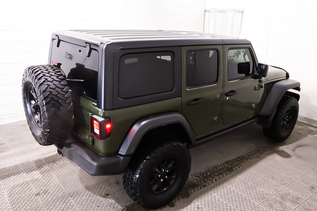 2021 Jeep Wrangler UNLIMITED WILLYS + 4X4 + V6 3.6L in Terrebonne, Quebec - 7 - w1024h768px