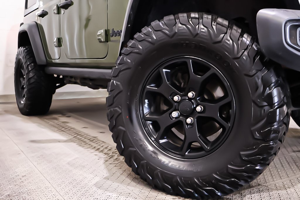 2021 Jeep Wrangler UNLIMITED WILLYS + 4X4 + V6 3.6L in Terrebonne, Quebec - 9 - w1024h768px