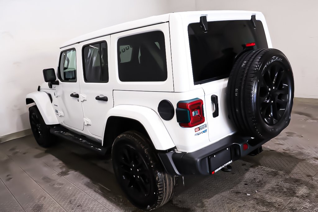 Jeep Wrangler UNLIMITED SAHARA 4XE + 4X4 + PHEV + SKY ONE-TOUCH 2021 à Terrebonne, Québec - 5 - w1024h768px