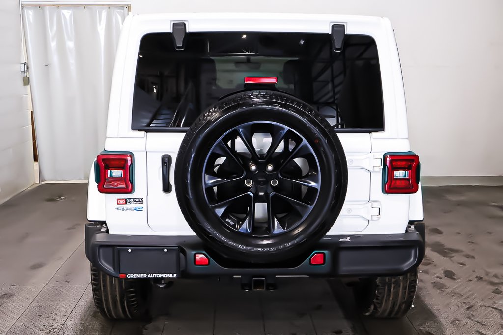 Jeep Wrangler UNLIMITED SAHARA 4XE + 4X4 + PHEV + SKY ONE-TOUCH 2021 à Terrebonne, Québec - 6 - w1024h768px