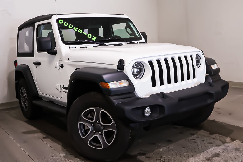 Jeep Wrangler SPORT S + 4X4 + 2 PORTES + BAS KILO 2021 à Terrebonne, Québec - 1 - w1024h768px
