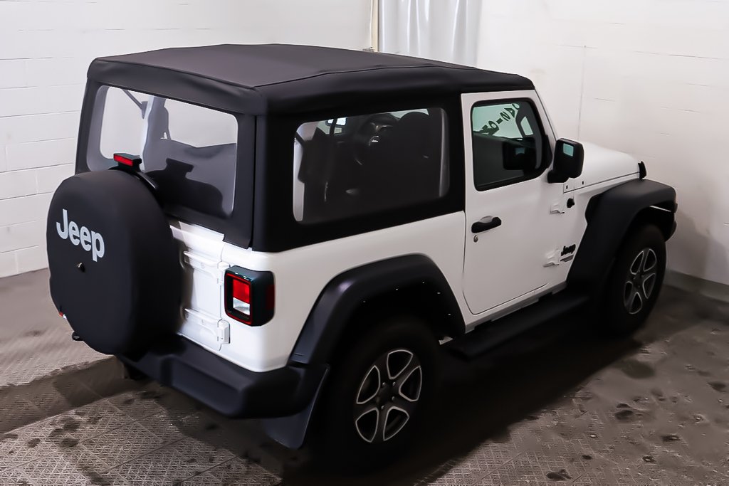 Jeep Wrangler SPORT S + 4X4 + 2 PORTES + BAS KILO 2021 à Terrebonne, Québec - 7 - w1024h768px