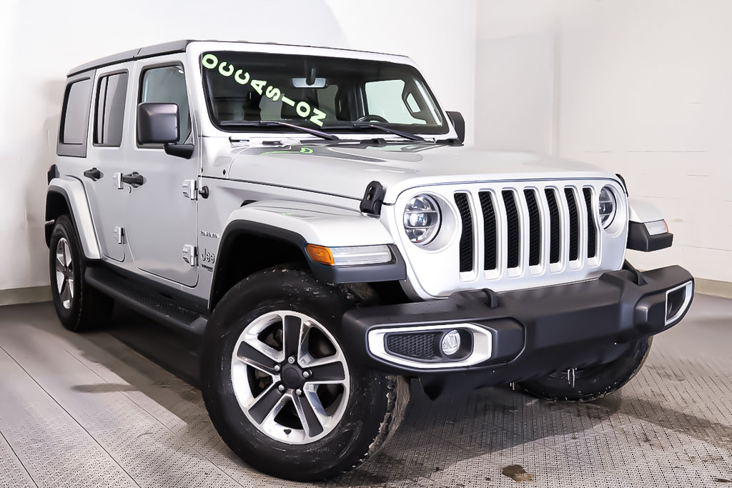 2022 Jeep Wrangler UNLIMITED SAHARA + 4X4 + ENS TEMPS FROID in Terrebonne, Quebec - 1 - w1024h768px