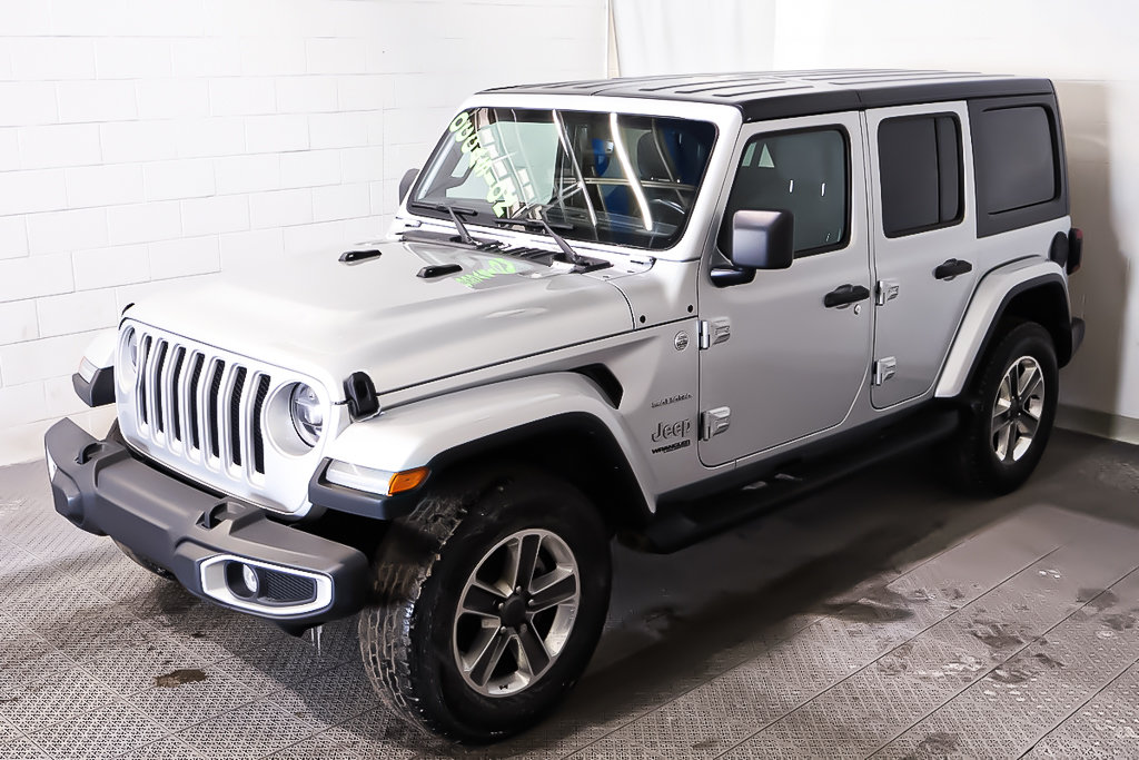 Jeep Wrangler UNLIMITED SAHARA + 4X4 + ENS TEMPS FROID 2022 à Terrebonne, Québec - 3 - w1024h768px