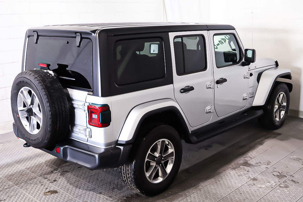 Jeep Wrangler UNLIMITED SAHARA + 4X4 + ENS TEMPS FROID 2022 à Terrebonne, Québec - 6 - w1024h768px