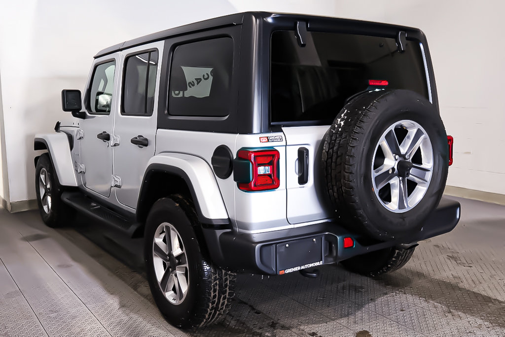 Jeep Wrangler UNLIMITED SAHARA + 4X4 + ENS TEMPS FROID 2022 à Terrebonne, Québec - 4 - w1024h768px