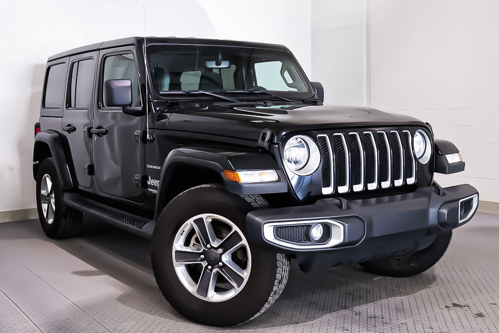 Jeep Wrangler UNLIMITED SAHARA + 4X4 + V6 2022 à Terrebonne, Québec - 1 - w1024h768px