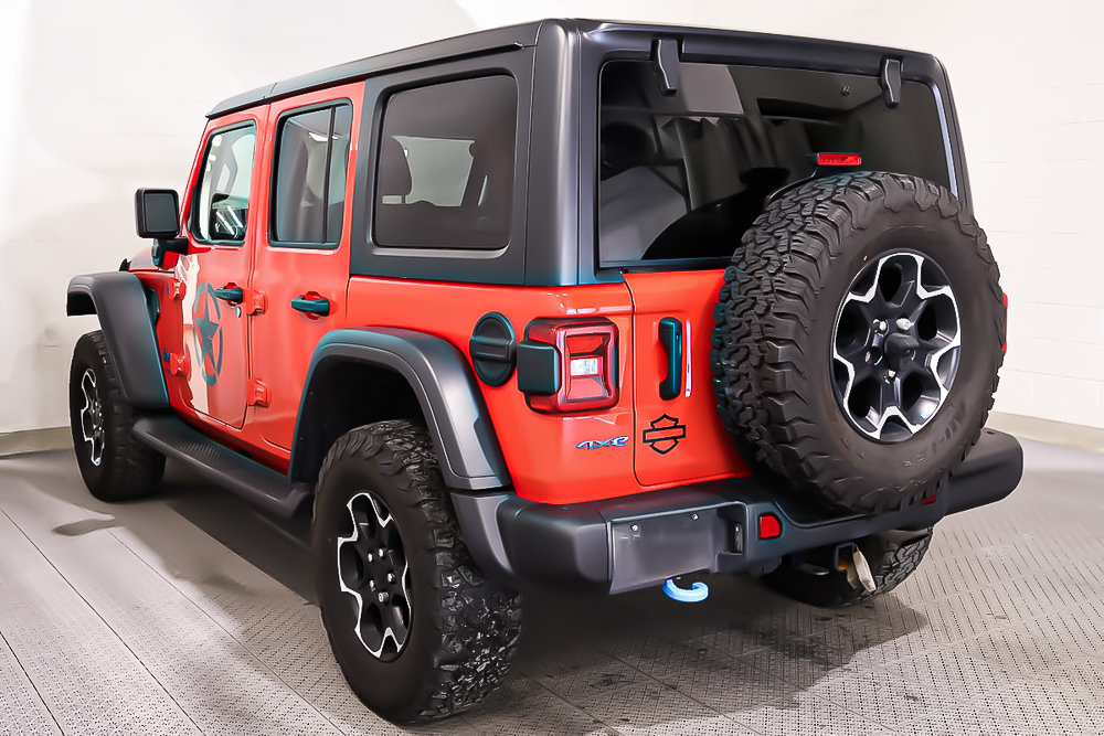 2022 Jeep Wrangler 4XE + UNLIMITED RUBICON + 4X4 + ENS TEMPS FROID in Terrebonne, Quebec - 5 - w1024h768px