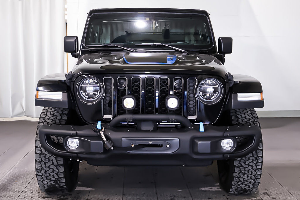 Jeep Wrangler 4XE + UNLIMITED RUBICON + 4X4 + SKY ONE-TOUCH 2022 à Terrebonne, Québec - 2 - w1024h768px