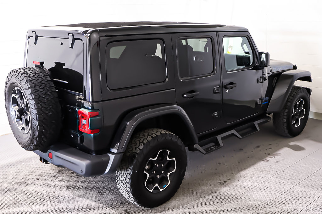 Jeep Wrangler 4XE + UNLIMITED RUBICON + 4X4 + SKY ONE-TOUCH 2022 à Terrebonne, Québec - 7 - w1024h768px