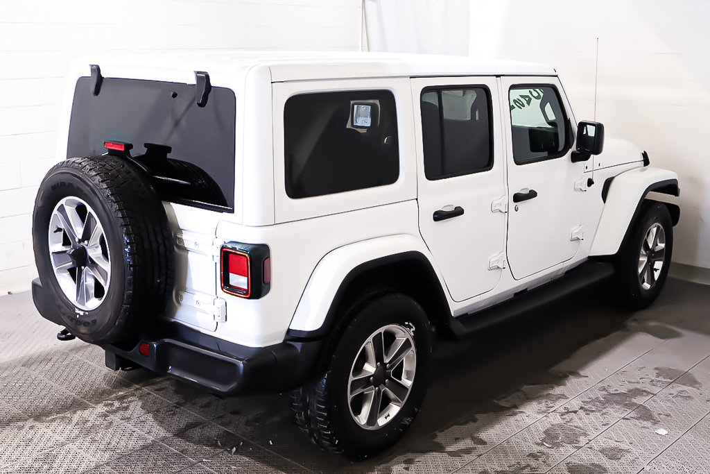 2022 Jeep Wrangler UNLIMITED SAHARA + 4X4 + TOIT RIGIDE + CUIR + GPS in Terrebonne, Quebec - 7 - w1024h768px