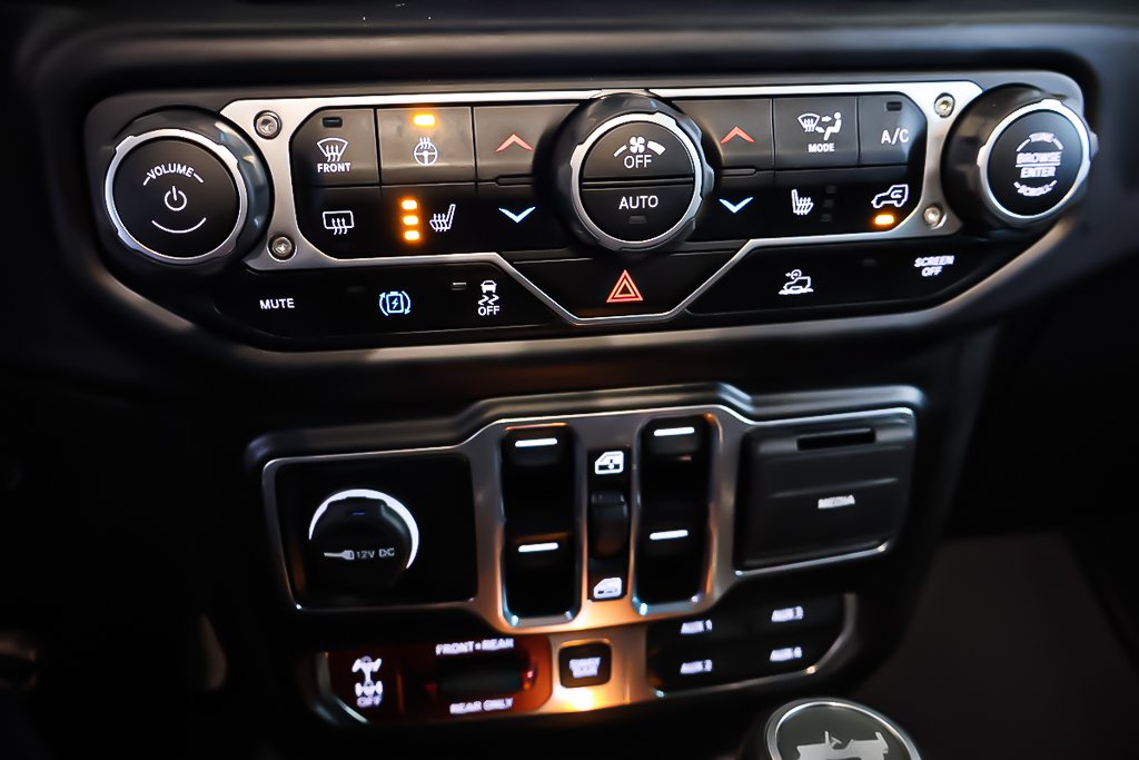 Jeep Wrangler UNLIMITED 4XE + RUBICON +  SKY ONE-TOUCH 2022 à Terrebonne, Québec - 23 - w1024h768px