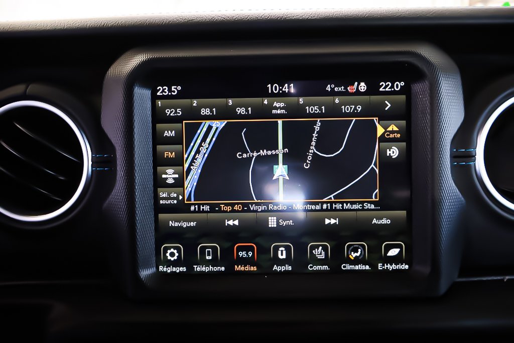 Jeep Wrangler UNLIMITED 4XE + RUBICON +  SKY ONE-TOUCH 2022 à Terrebonne, Québec - 22 - w1024h768px