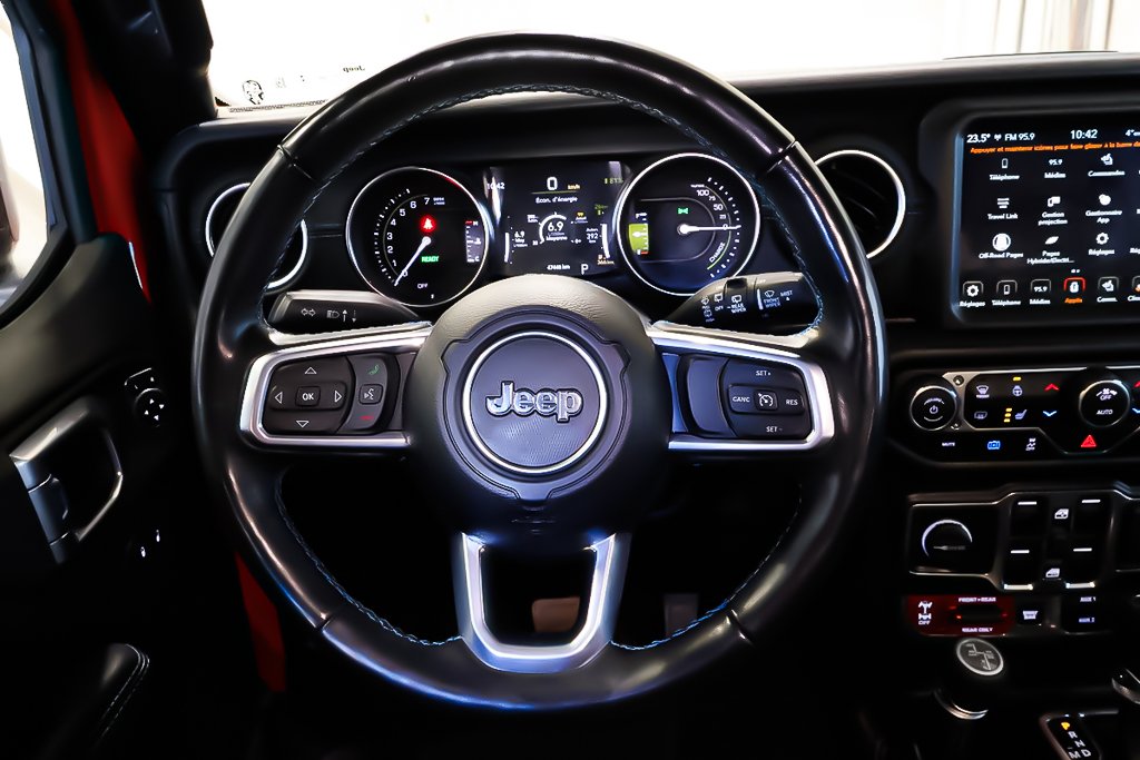 Jeep Wrangler UNLIMITED 4XE + RUBICON +  SKY ONE-TOUCH 2022 à Terrebonne, Québec - 14 - w1024h768px