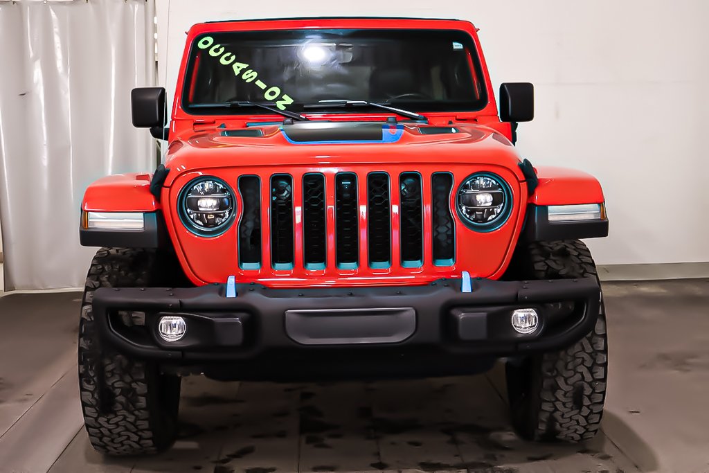Jeep Wrangler UNLIMITED 4XE + RUBICON +  SKY ONE-TOUCH 2022 à Terrebonne, Québec - 2 - w1024h768px