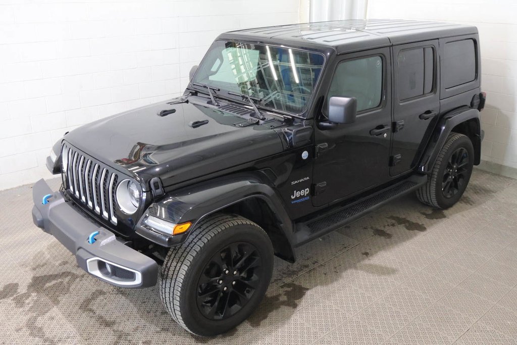 Jeep Wrangler UNLIMITED SAHARA 4XE + 4X4 + PHEV + TOIT RIGIDE 2022 à Terrebonne, Québec - 3 - w1024h768px
