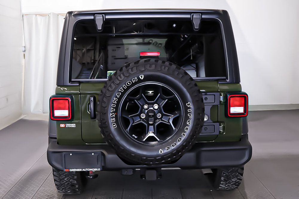 2023 Jeep Wrangler UNLIMITED WILLYS + 4X4 + V6 + GPS in Terrebonne, Quebec - 5 - w1024h768px