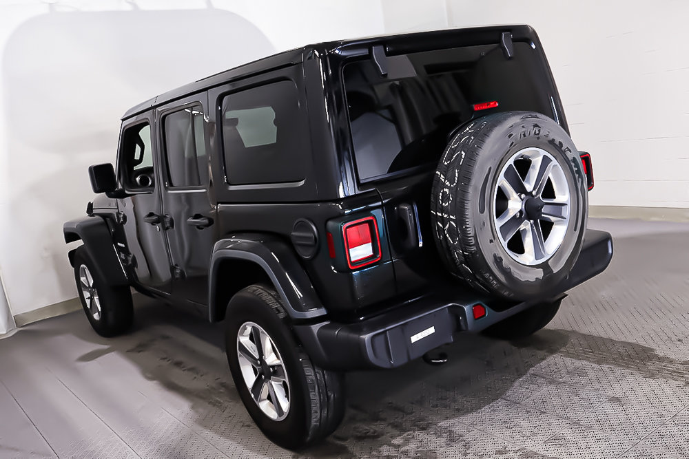 2023 Jeep Wrangler UNLIMITED + SAHARA + 4X4 + FREEDOM TOP + GPS in Terrebonne, Quebec - 5 - w1024h768px