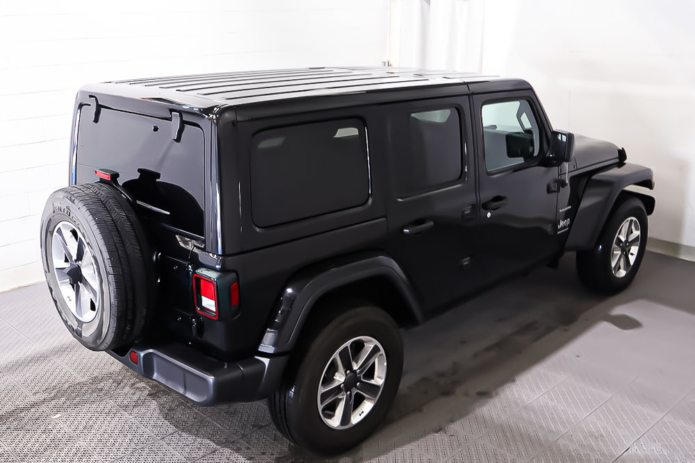 2023 Jeep Wrangler UNLIMITED + SAHARA + 4X4 + FREEDOM TOP + GPS in Terrebonne, Quebec - 7 - w1024h768px