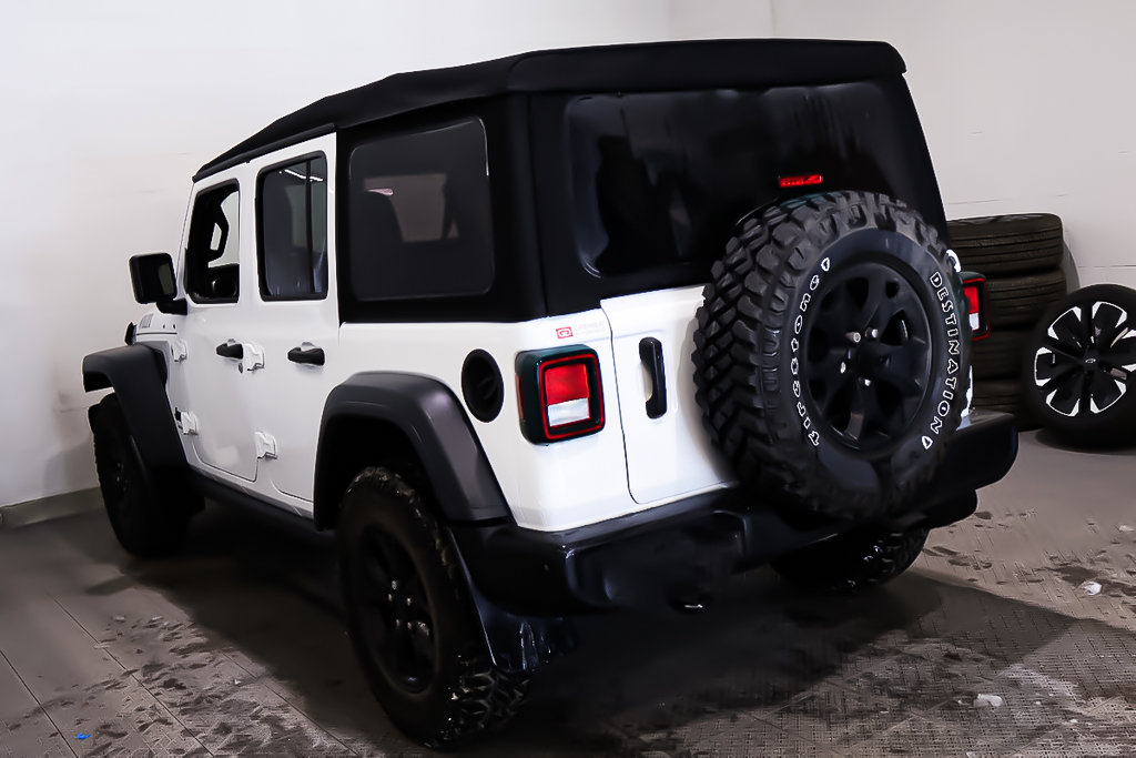 2023 Jeep Wrangler SPORT WILLYS + 4 PORTES + 4X4 in Terrebonne, Quebec - 5 - w1024h768px