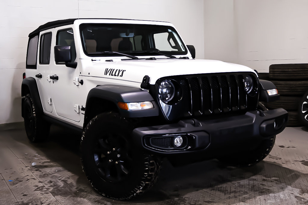 2023 Jeep Wrangler SPORT WILLYS + 4 PORTES + 4X4 in Terrebonne, Quebec - 1 - w1024h768px