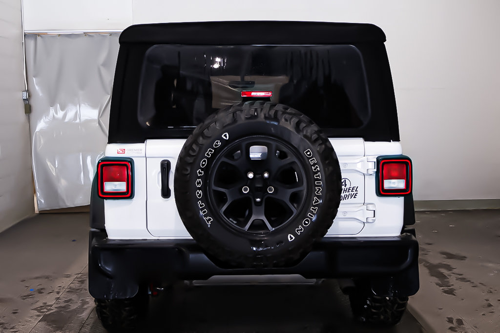 2023 Jeep Wrangler SPORT WILLYS + 4 PORTES + 4X4 in Terrebonne, Quebec - 6 - w1024h768px