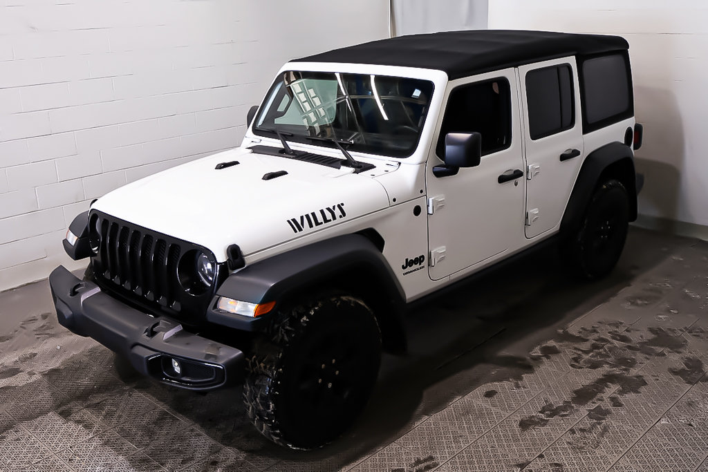 2023 Jeep Wrangler SPORT WILLYS + 4 PORTES + 4X4 in Terrebonne, Quebec - 3 - w1024h768px