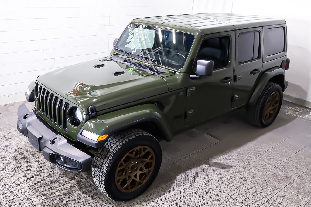 Jeep Wrangler 4 PORTES SAHARA ALTITUDE + 4X4 + V6 3.6L 2023 à Terrebonne, Québec - 3 - w1024h768px